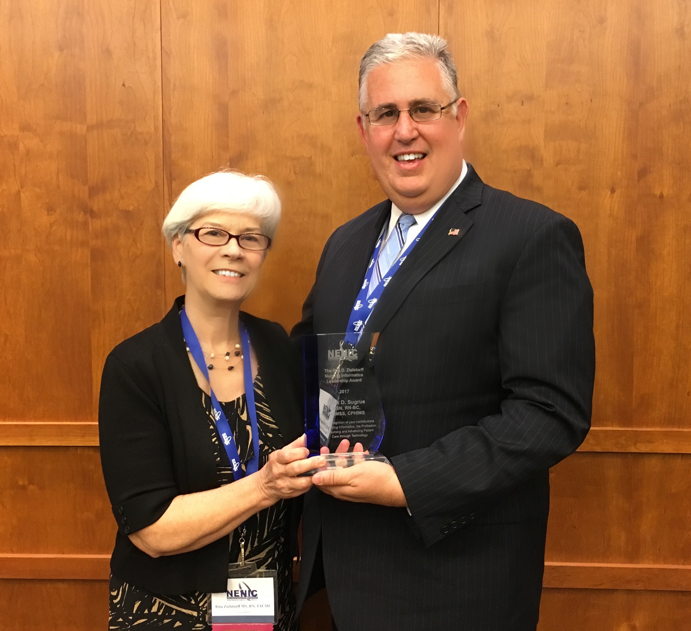 2017 Rita D Zielstorff Nursing Informatics Leadership Award 